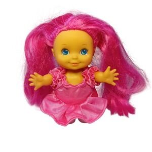 1991 Vintage 90s Cititoy Babydoll Girl Pink Baby Doll Kidcore Girlhoodcore READ